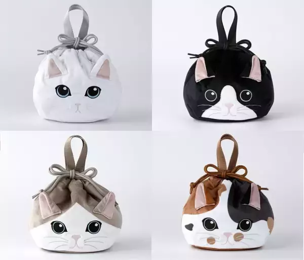 「【紀ノ国屋】ねこグッズ続々、スイーツポーチや保冷巾着など限定アイテムを発売」の画像