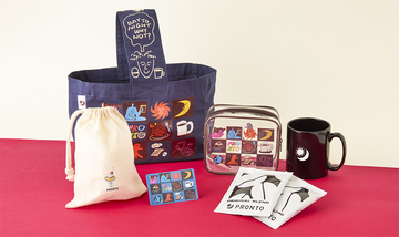 【PRONTO 初の福袋】「福袋2026」3種を1月1日より販売、2,000円分のギフトカード+イラストレーター「norahi」コラボグッズなど