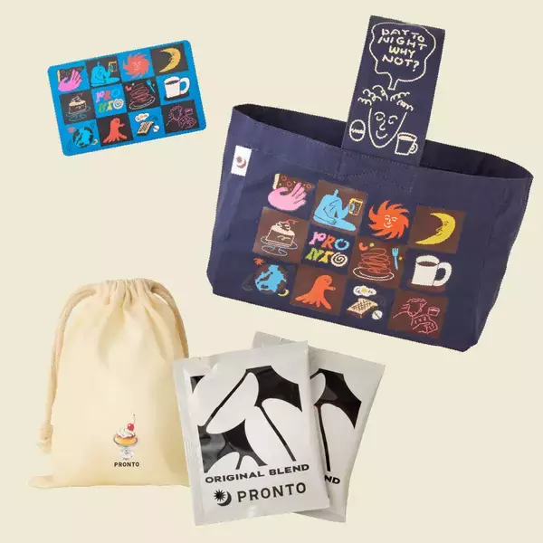 「【PRONTO 初の福袋】「福袋2026」3種を1月1日より販売、2,000円分のギフトカード+イラストレーター「norahi」コラボグッズなど」の画像