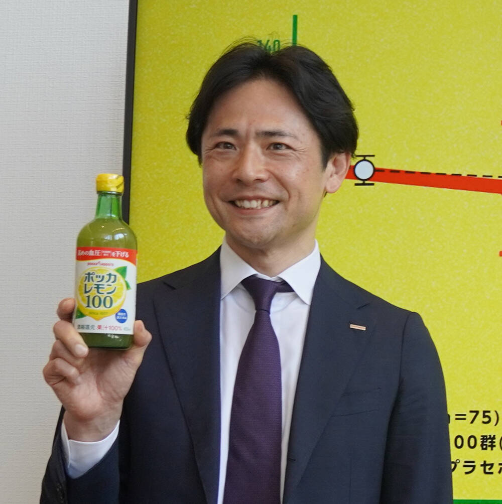 ポッカサッポロ、「差し入レモン」で血圧ケア習慣提案 世界高血圧デーに合わせ働く人へレモン水提供