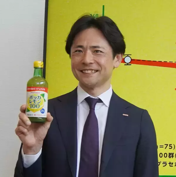 「ポッカサッポロ、「差し入レモン」で血圧ケア習慣提案 世界高血圧デーに合わせ働く人へレモン水提供」の画像
