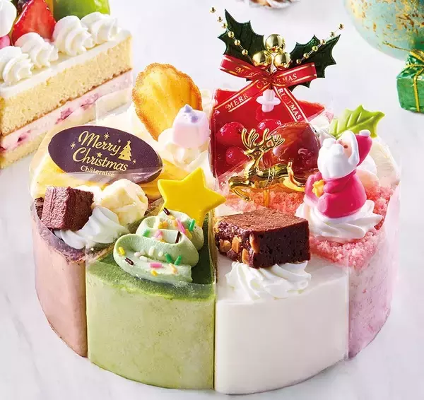 「【シャトレーゼ】30種超のクリスマスケーキを販売、アイスケーキやミニケーキも展開」の画像