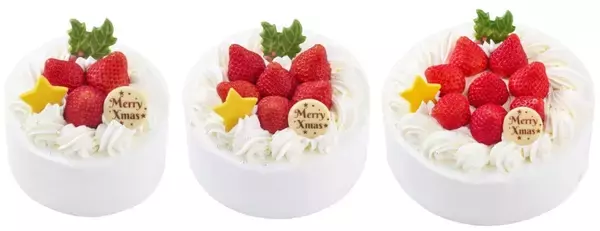 「【シャトレーゼ】30種超のクリスマスケーキを販売、アイスケーキやミニケーキも展開」の画像