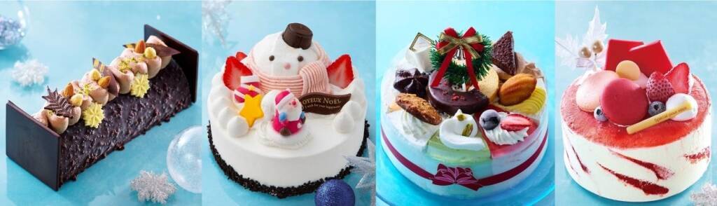 【シャトレーゼ】30種超のクリスマスケーキを販売、アイスケーキやミニケーキも展開