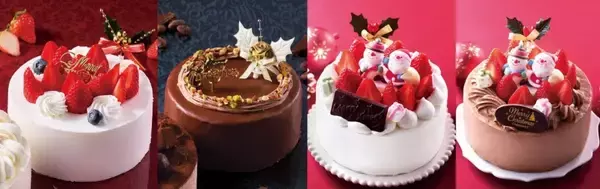 「【シャトレーゼ】30種超のクリスマスケーキを販売、アイスケーキやミニケーキも展開」の画像