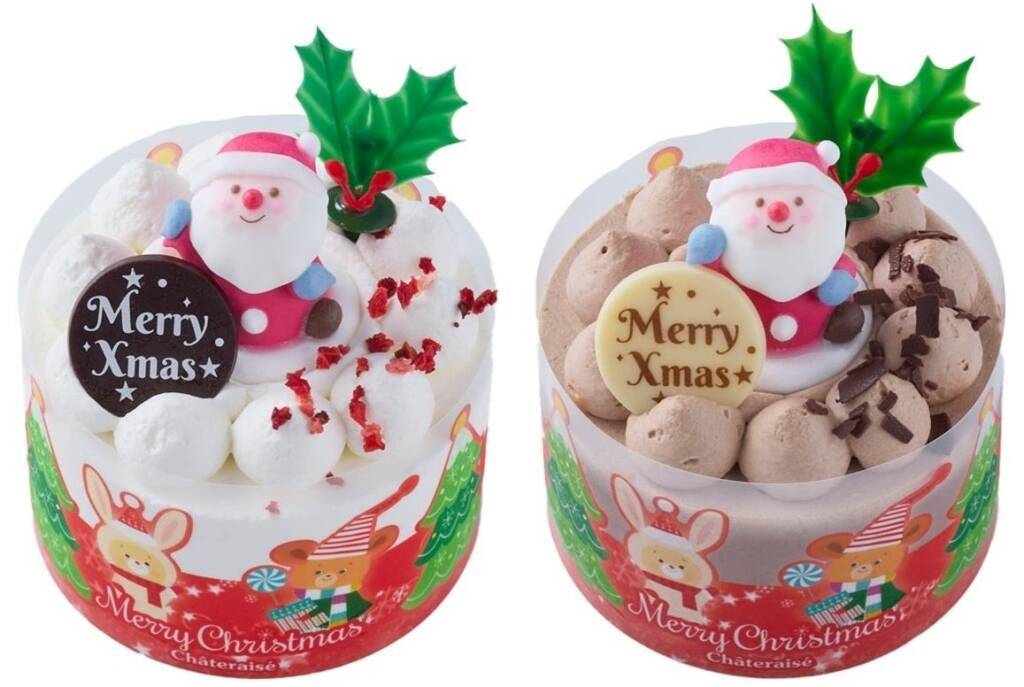 【シャトレーゼ】30種超のクリスマスケーキを販売、アイスケーキやミニケーキも展開