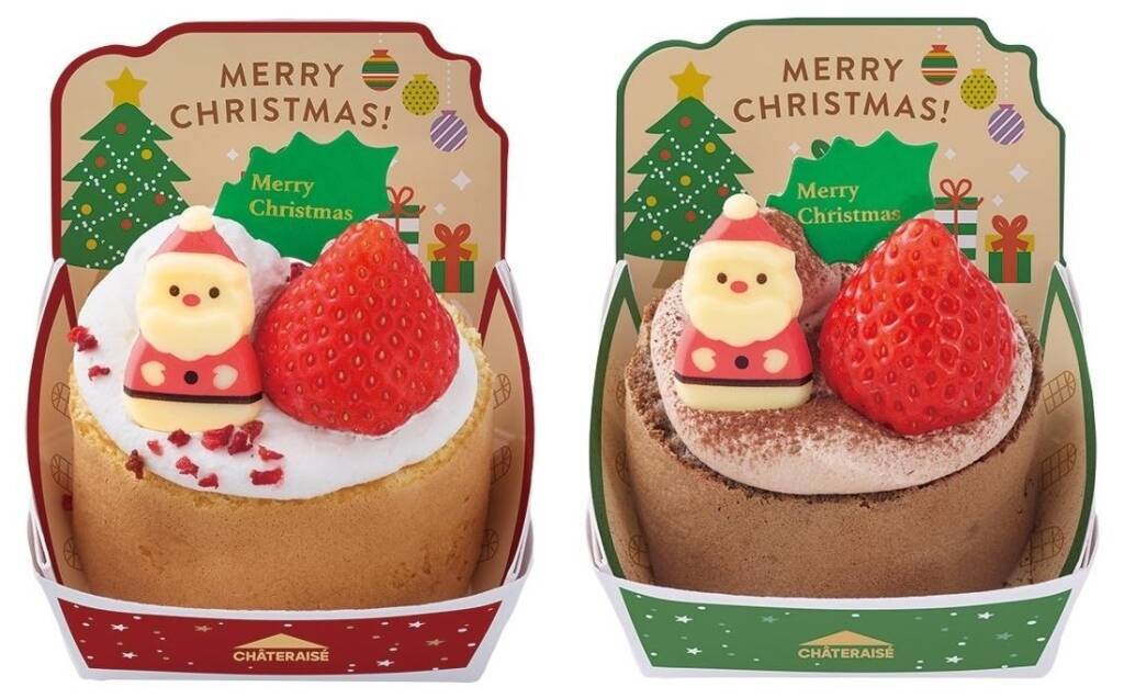 【シャトレーゼ】30種超のクリスマスケーキを販売、アイスケーキやミニケーキも展開