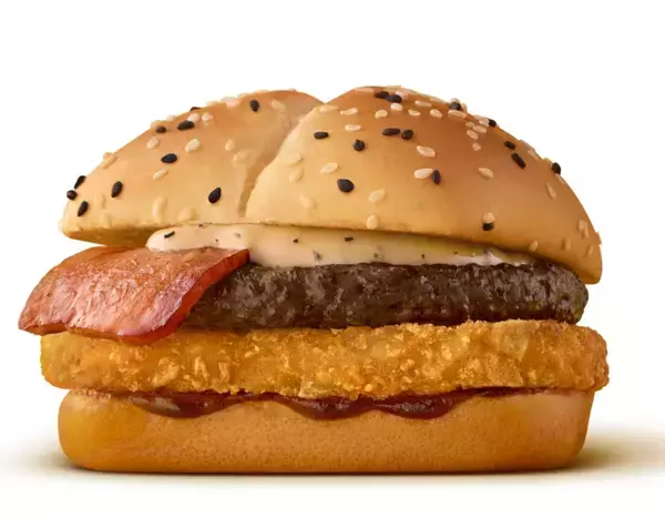 「【勇者の剣バンズが登場】マクドナルド×ドラクエ　新作バーガー＆ドリンク全5品」の画像