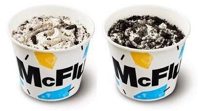 マクドナルド×オレオクッキー「チョコミントフラッペ」「バナナロールケーキ」発売、マックカフェ限定フラッペ＆スイーツ新作