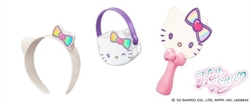 ハッピーセット「ハローキティ」発売、おしゃれバッグ・サウンドリストバンドなど6種類、週末プレゼント“キラキラシール”も/マクドナルド