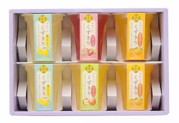 「【銀座コージーコーナー】夏季限定スイーツギフトを販売、ゼリーやシャーベット、くずきりのギフトをラインアップ」の画像