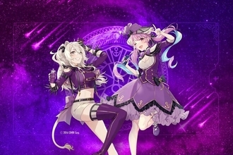 レッドブル×ホロライブ湊あくあ＆獅白ぼたん、限定トークショー・ボイスメッセージなどプレゼント、自販機限定“パープルエディション”購入で