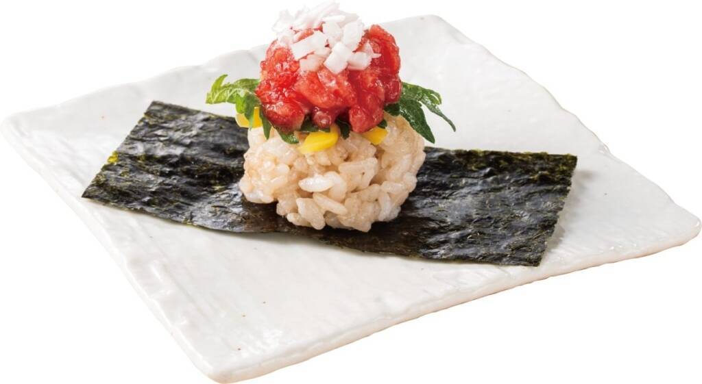 1匹から約3％しかとれない希少部位「本まぐろカマトロ」使用、新商品2種を発売【杉玉】