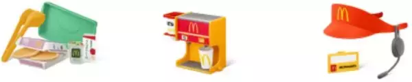 「ハッピーセット「マックアドベンチャー なりきりマクドナルド」7月14日発売、ハンバーガーキットやレジスター、ドリンクマシーンなどおもちゃ全6種類」の画像