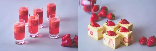 「イチゴイチゴイチゴ…“イチゴ尽くし”のスイーツビュッフェ「ストロベリーにメロメロ」開催」の画像