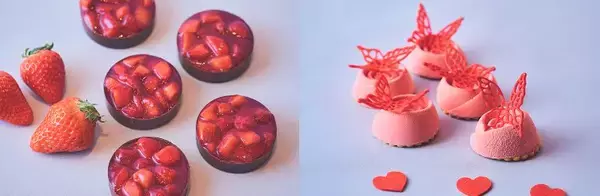 「イチゴイチゴイチゴ…“イチゴ尽くし”のスイーツビュッフェ「ストロベリーにメロメロ」開催」の画像