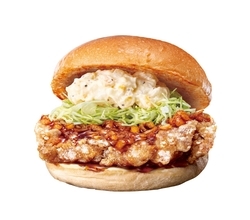 【ゼッテリア】店内手仕込みのBIGな竜田チキンが登場する「チキン南蛮 タルタルバーガー」、「油淋鶏バーガー」新発売