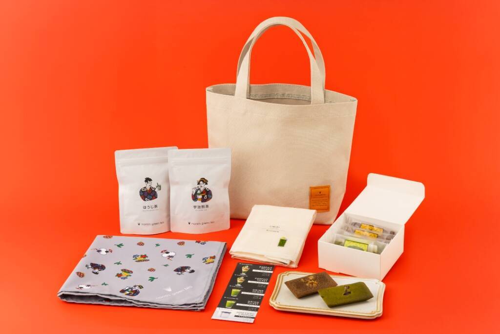 【nana’s green tea 福袋2026】トート、風呂敷、ふきん、ティーバッグ、フィナンシェ、ドリンク･パフェチケットなど