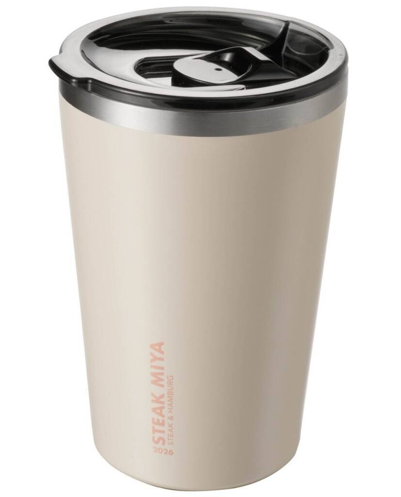 ステーキ宮「2026福袋」3300個限定で販売、店舗のスープ&ドリンクを持ち帰れるスープボトル･タンブラーなどをセットに