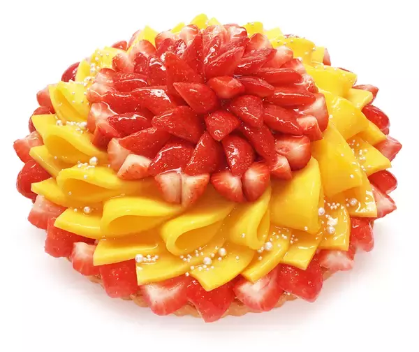 「【クリスマスフェア】いちごを使ったケーキ6種、クリスマスアップルティーが登場【カフェコムサ】」の画像