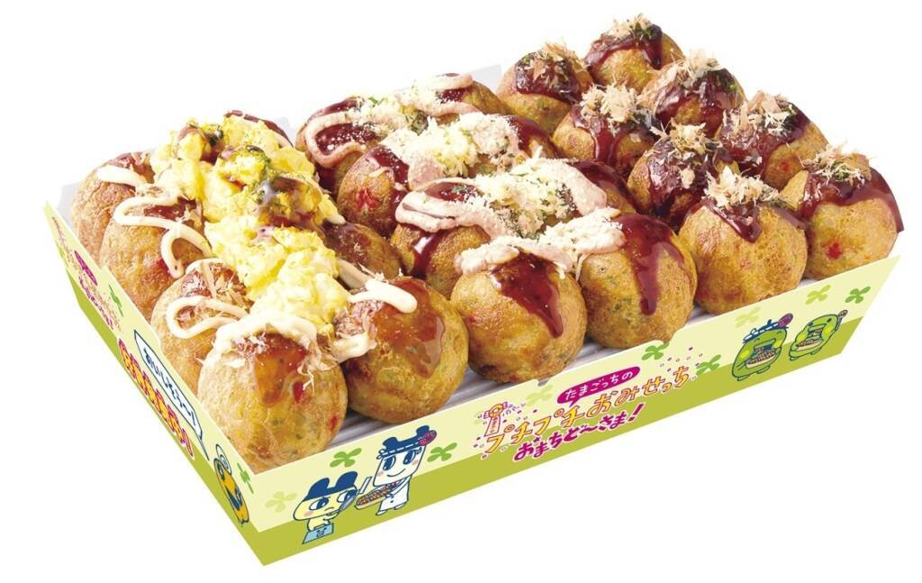 築地銀だこ×「たまごっちのプチプチおみせっち おまちど～さま!」、コラボだんらんパックの発売やオリジナルステッカーの配布を実施