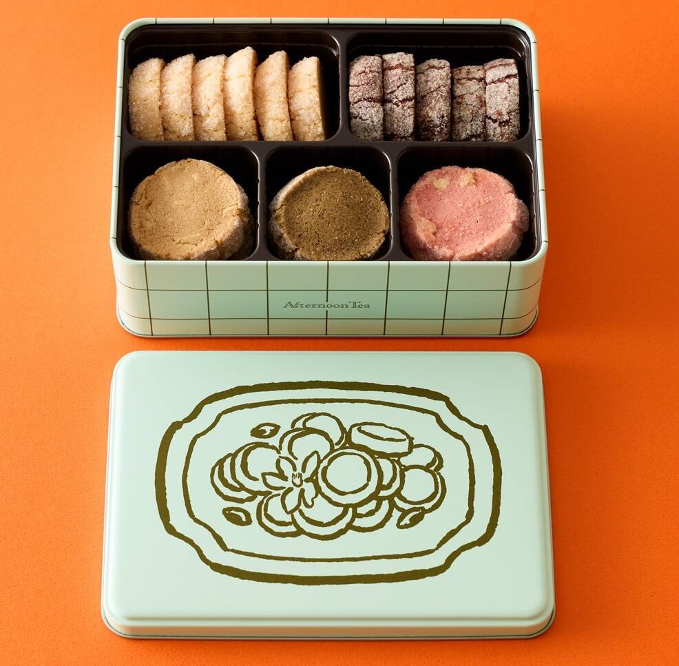 【福袋】Afternoon Tea、バッグに紅茶とクッキーを詰め合わせ 「ニューイヤーズバッグ2026」予約販売【ティールーム】