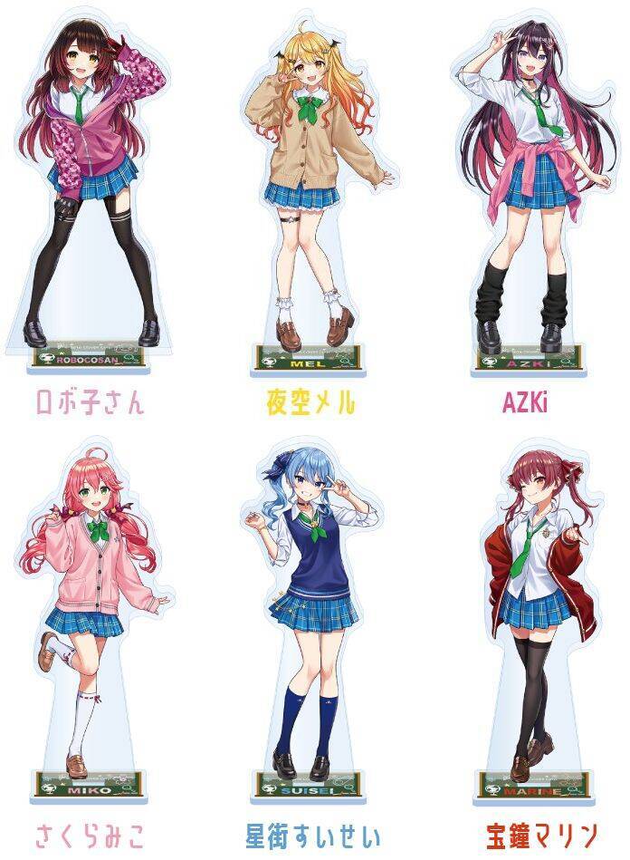 ファミマ×ホロライブ「クリアポスター」配布、さくらみこ･星街すいせい･宝鐘マリン･ロボ子さん･夜空メル･AZKiの限定ボイス付き、ちょん*描き下ろし/ファミリーマート「冬のホロマートキャンペーン」