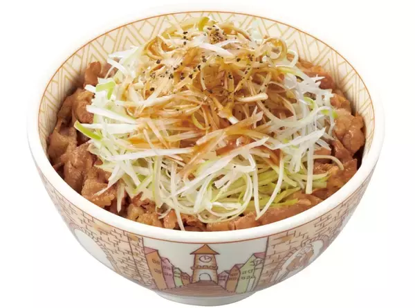 「【すき家】「白髪ねぎ牛丼」と「赤だれ白髪ねぎ牛丼」今年も販売（並盛660円）、「白髪ねぎ牛すき鍋定食」も登場」の画像