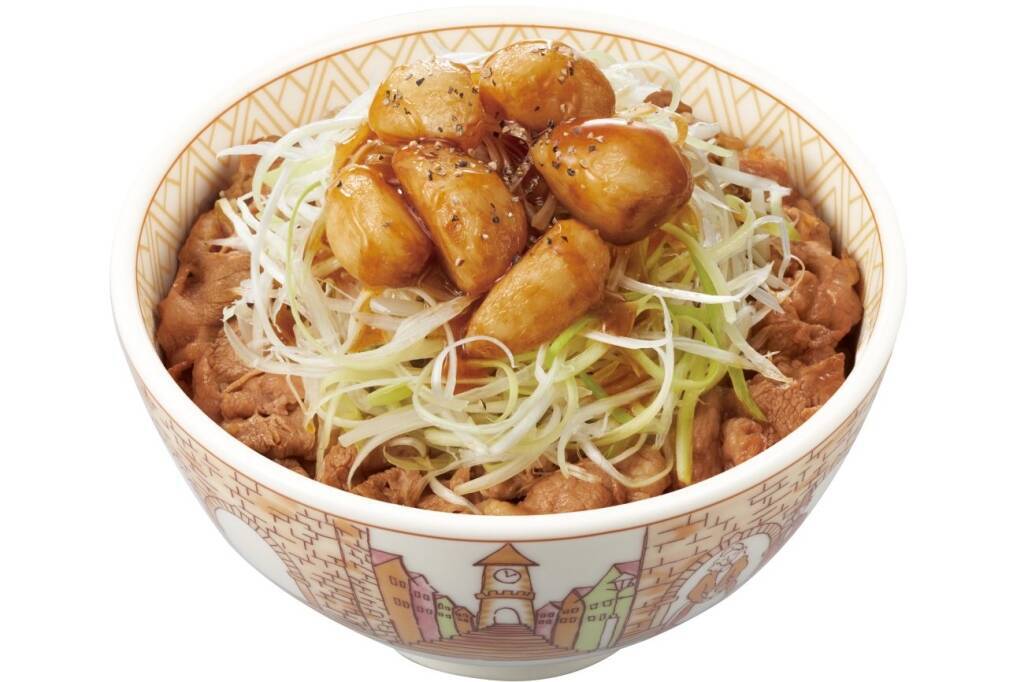 【すき家】「白髪ねぎ牛丼」と「赤だれ白髪ねぎ牛丼」今年も販売（並盛660円）、「白髪ねぎ牛すき鍋定食」も登場