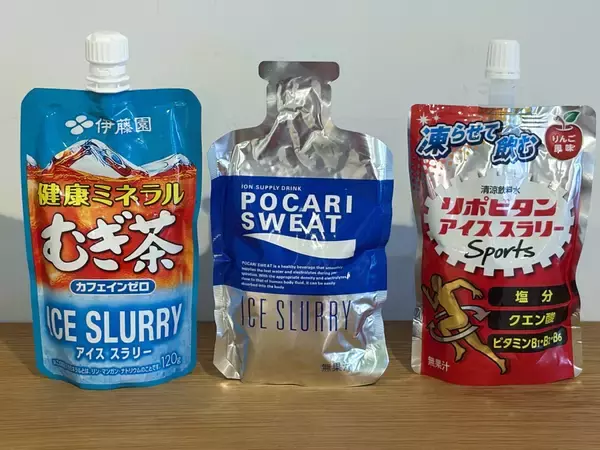 猛暑で「飲める氷」アイススラリー広がる　麦茶、490mlPET、小分けタイプも