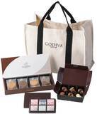 「ゴディバ「2023 ブラックフライデー ハッピーバッグ」、ボックス型トートバッグにチョコレート・クッキーなど詰めた福袋、11月17日発売」の画像2