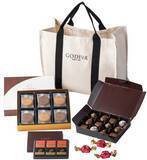 「ゴディバ「2023 ブラックフライデー ハッピーバッグ」、ボックス型トートバッグにチョコレート・クッキーなど詰めた福袋、11月17日発売」の画像4