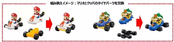 「ハッピーセット「マリオカート」11月15日発売、マリオ･クッパ･ヨッシーなど/マクドナルド」の画像