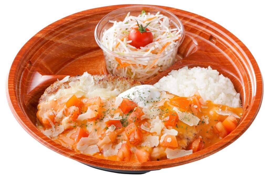 びっくりドンキー「トマト弾けるハンバーグ」フェア開始　ガーリック香る新バーグや“びっくりエビフライ”登場