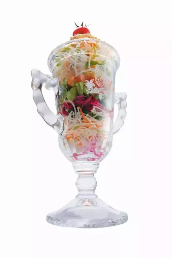 「びっくりドンキー「ガリバーメニュー」2022、400gガリバーバーグや600gガリバーライス、巨大グラス入りサラダ･ソフトクリームも」の画像