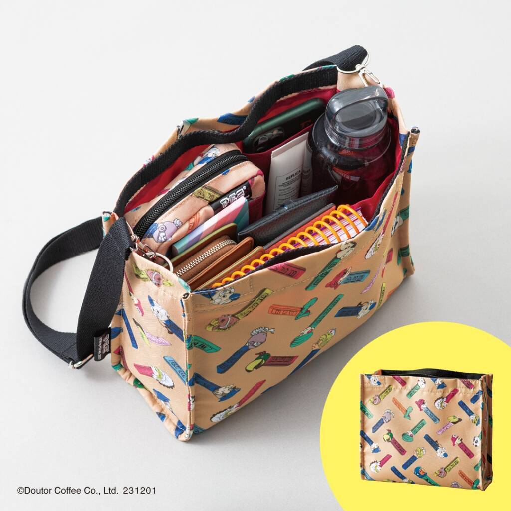 エクセルシオールカフェ「2024HAPPY BAG」発売、2024福袋はキャンディ“PEZ(ペッツ)”コラボ、バッグ･ポーチ、コーヒー、カフェラテチケットをセットに/ドトールコーヒー