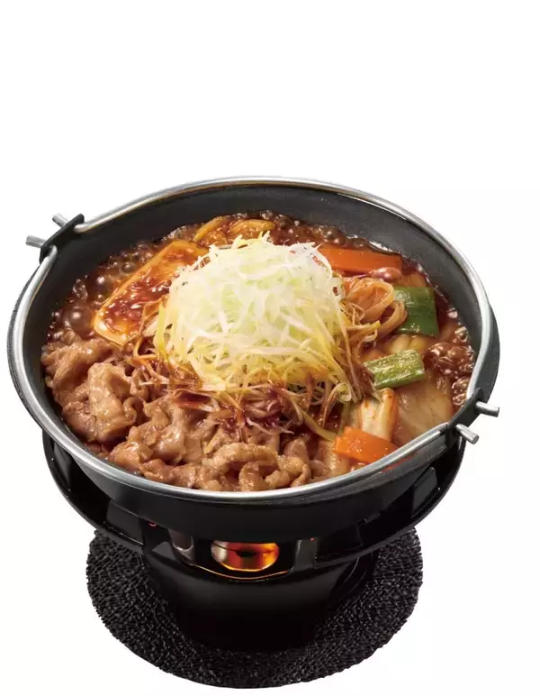 「【すき家】濃厚コク辛…「牛・旨辛豆腐鍋定食」が新登場　牛肉と豆腐で食べ応え抜群」の画像