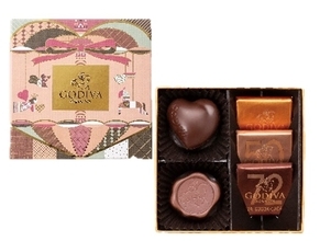 ゴディバ2023“バレンタイン限定チョコレート”スーパーやコンビニで発売、メリーゴーランドをテーマにしたパッケージ