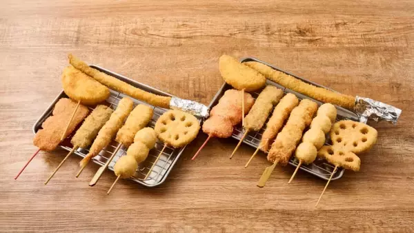 「串カツが値段そのままで「最大2倍」にデカくなる　豚もレンコンもチーズも…一品メニューまで（対象11品）　名前が「タナカ」さんは全員割引」の画像