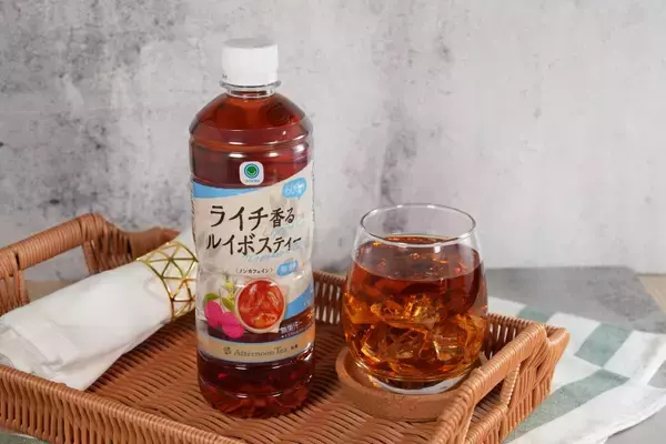 「ファミマ『Afternoon Tea』監修ロイヤルミルクティー･ライチ香るルイボスティー発売、アフタヌーンティー“ファミマル”ペットボトル飲料の新商品/ファミリーマート」の画像