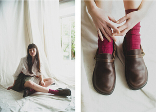 初のリブランディング＆新作発売記念！「オーロラシューズ」がビジュアルブックを制作