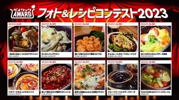 耐熱プラスチック容器「ベイクック」を使ったフォト＆レシピコンテストの受賞者決定！