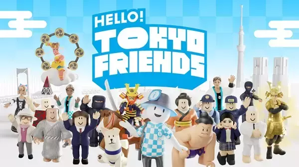 「東京探訪できる！「HELLO！ TOKYO FRIENDS」のメタバースとWebアプリ公開」の画像