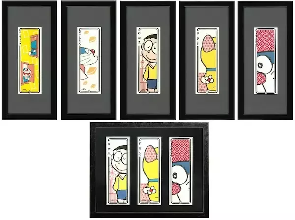伝統文様が背景に施された「ドラえもん ミニ浮世絵札シリーズ」が登場 