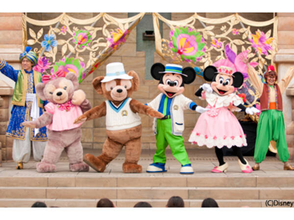 東京ディズニーシー 春 を巡る特別イベント ミッキーとダッフィーのスプリングヴォヤッジ 開催 12年12月12日 エキサイトニュース