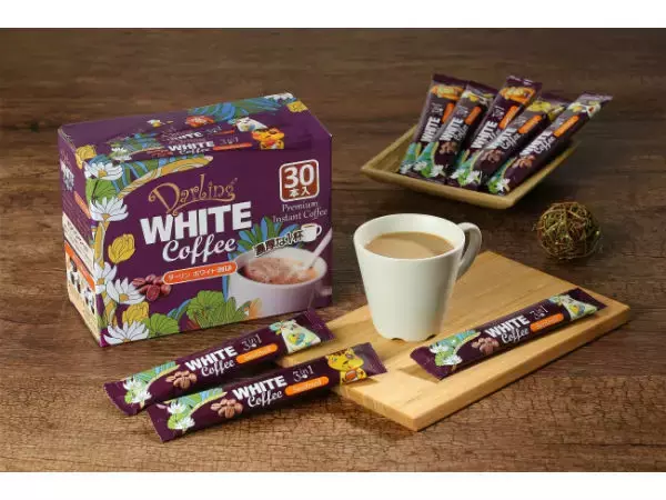 台湾で人気No.1！「ダーリンホワイトコーヒー」日本初上陸