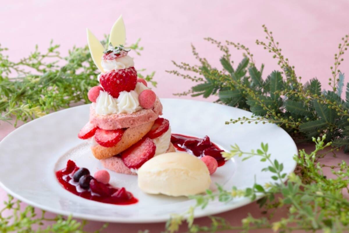 イースターエッグを運ぶうさぎのデザート Berry Rabbitのシフォンケーキ 発売 年2月29日 エキサイトニュース