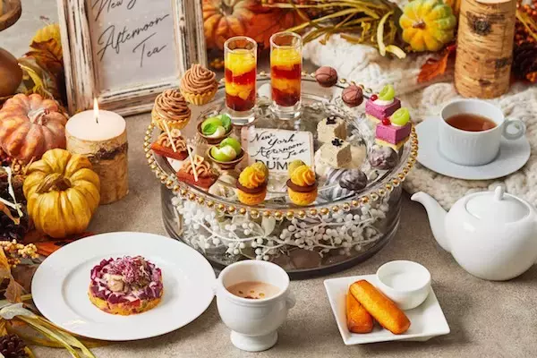 3種の和栗を使ったスイーツも登場！秋の味覚を楽しむアフタヌーンティー