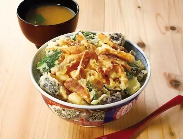 秋の贅沢“松茸”を使用！江戸前天丼はま田に「松茸天丼」が期間限定で登場