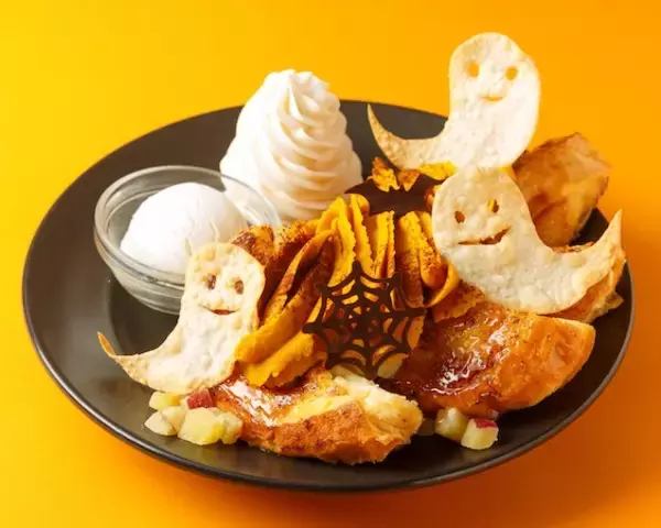 秋の味覚＆カワイイおばけ！「Ivorish」のハロウィン限定フレンチトースト